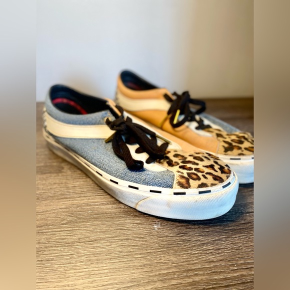 Van’s Bold Ni Denim Bender Leopard - Picture 5 of 7